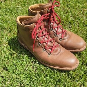 Oak Street Bootmakers Summit Hiking Boot Horween Natural Chromexcel Danite 12D